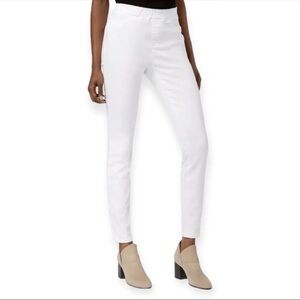 Eileen Fisher Organic Cotton Stretch Jean Leggings XS White